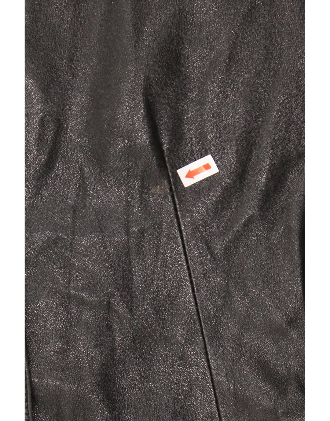 VINTAGE Womens Leather Jacket UK 14 Medium Black Leather Vintage Vintage and Second-Hand Vintage from Messina Hembry 