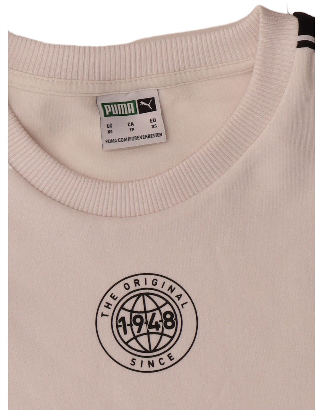 PUMA Herren Sweatshirt Pullover XS Weiß Polyester