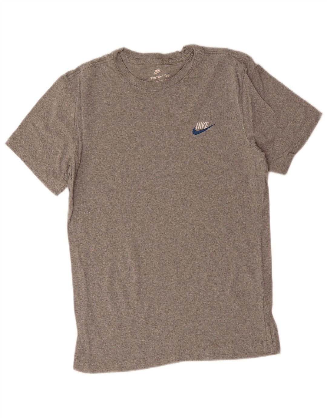 NIKE Herren T-Shirt Top Small Grau Baumwolle