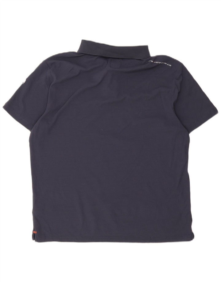North Sails Herren Poloshirt XL Marineblau Polyamid