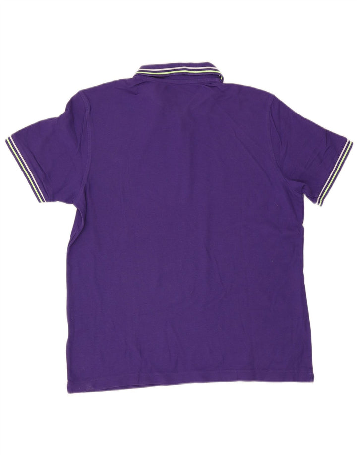 Lotto Herren-Poloshirt, Größe L, Lila
