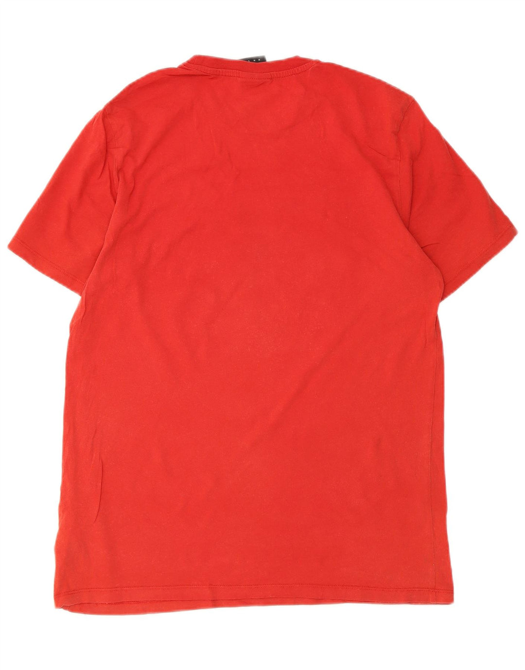 Umbro Herren-T-Shirt mit Grafik, mittelrote Baumwolle