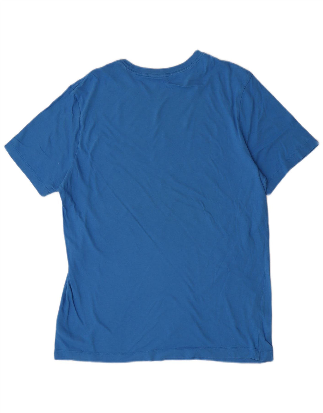 Nike Herren-T-Shirt mit Grafik, Größe L, aus blauer Baumwolle