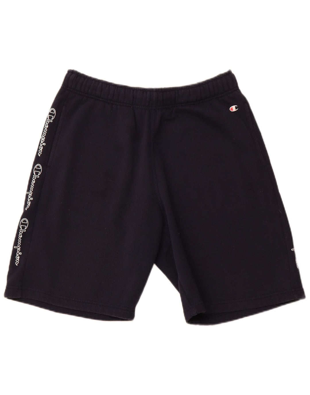CHAMPION Herren-Sportshorts mit Grafik, mittelgroß, Marineblau