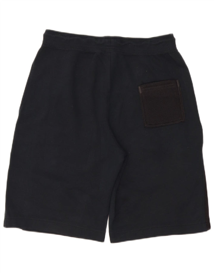 Nike Herren-Sportshorts, mittelgroß, schwarze Baumwolle