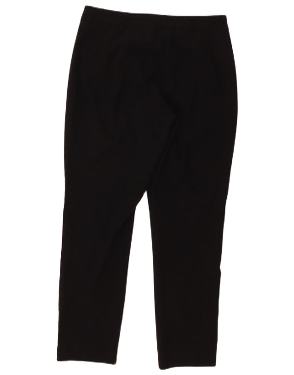 Marks & Spencer Damen Slim Cropped-Hose UK 10 Small W28 L26 Schwarz