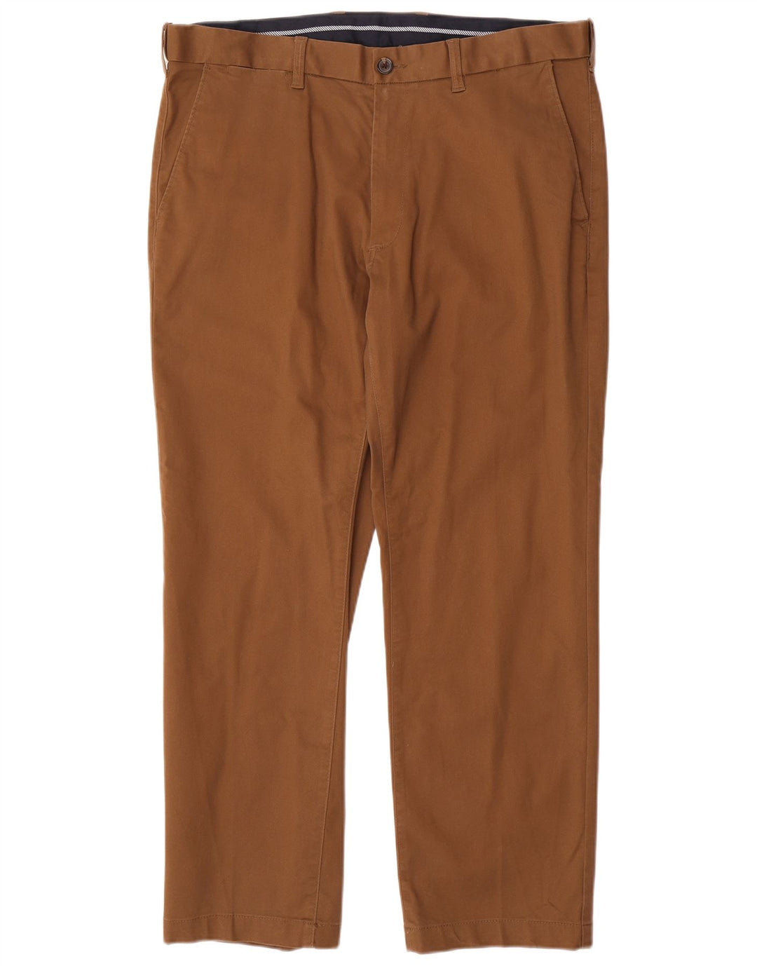 Marks & Spencer Herren-Chinohose mit normaler Passform und gerader Passform, W38 L29, Braun