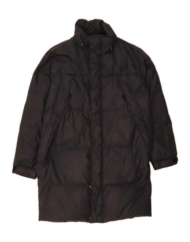 GAS Mens Padded Coat UK 38 Medium Black Vintage Gas and Second-Hand Gas from Messina Hembry 