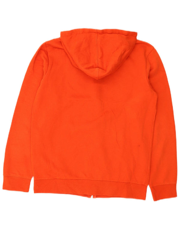 Champion Jungen-Kapuzenpullover mit grafischem Reißverschluss, 13–14 Jahre, XL, Orange, Baumwolle