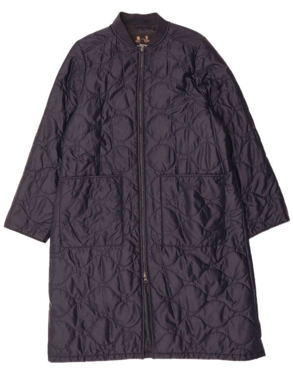 Barbour Damen Übergroßer gepolsterter Mantel UK 12 Medium Navy Blue