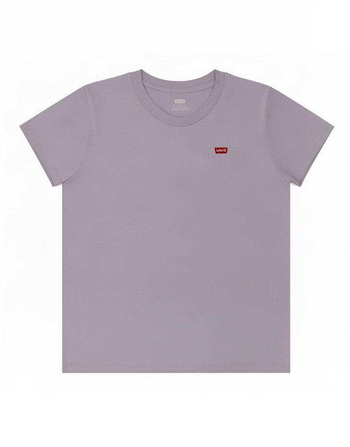 Levi's Damen Regular T-Shirt Top UK 12 Medium Purple
