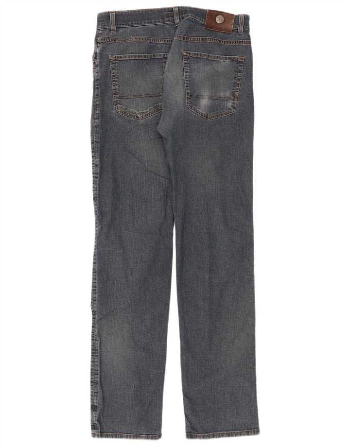 Trussardi Damen Straight Jeans W32 L32 Blau
