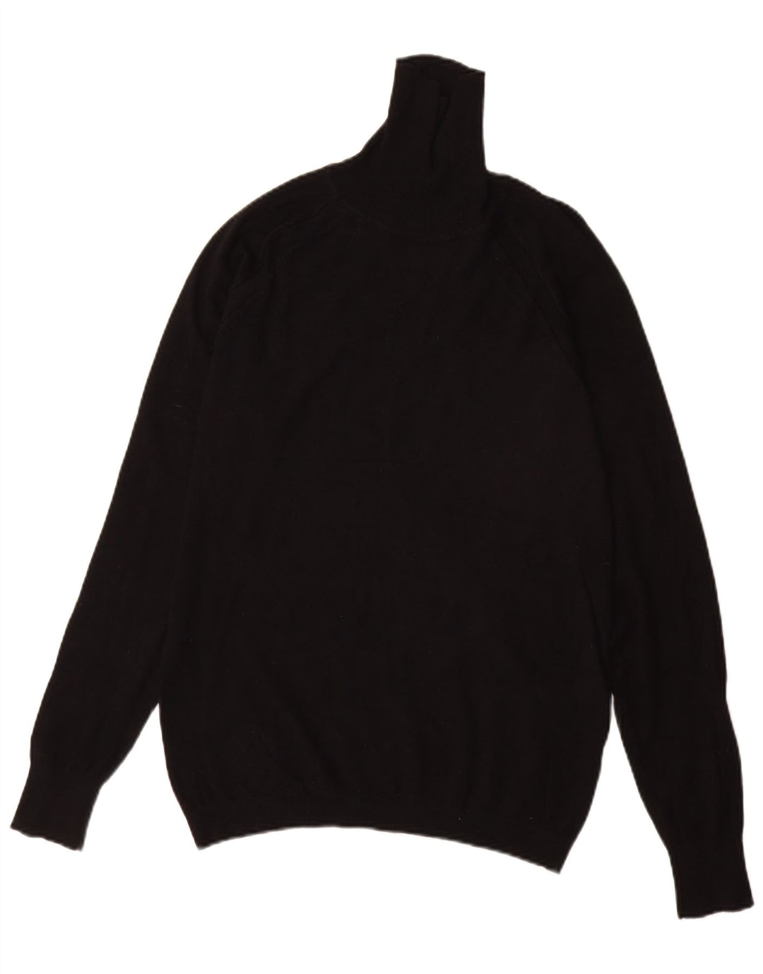 Rollkragenpullover für Herren von Zara, mittelschwarz