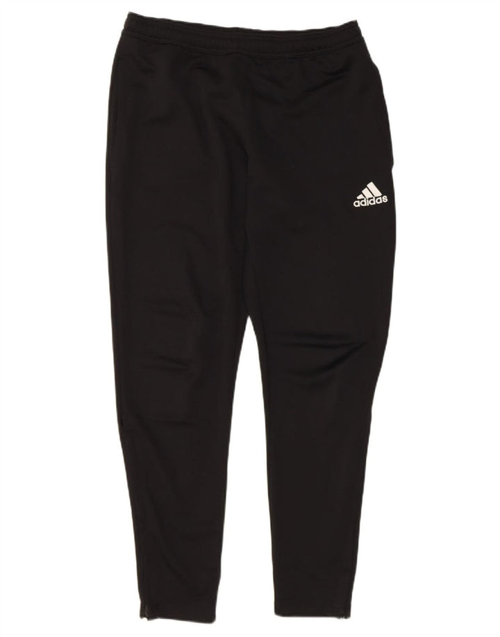 ADIDAS Mens Tracksuit Trousers Medium  Black Polyester Vintage Adidas and Second-Hand Adidas from Messina Hembry 