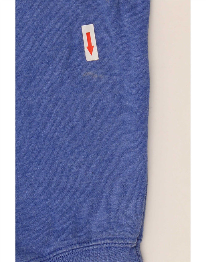 Topshop Damen Sweatshirt-Pullover UK 12 Mittelblau