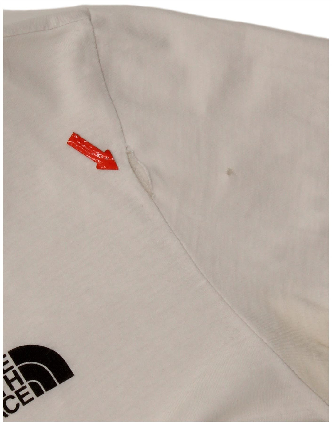 The North Face Damen T-Shirt-Oberteil aus mittelweißer Baumwolle