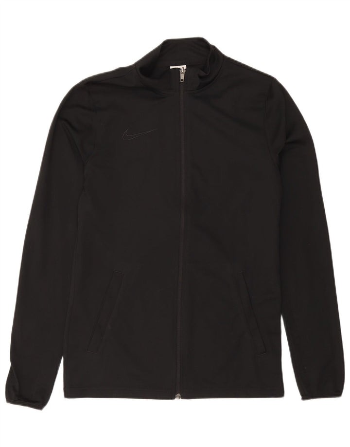 Nike Herren Dri Fit Trainingsanzug Top Jacke Small Schwarz Polyester