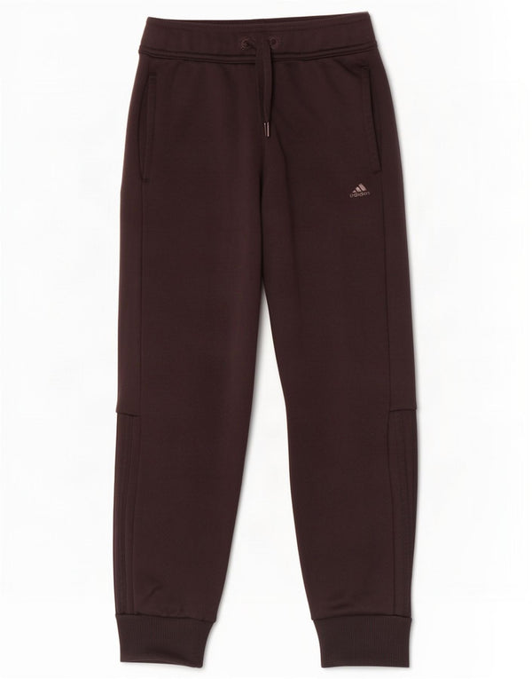 Adidas Jungen-Trainingshose, Jogginghose, 11–12 Jahre, schwarzes Polyester