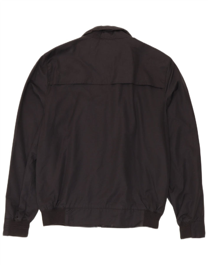 Superdry Herren Bomberjacke UK 40 Large Schwarz Baumwolle