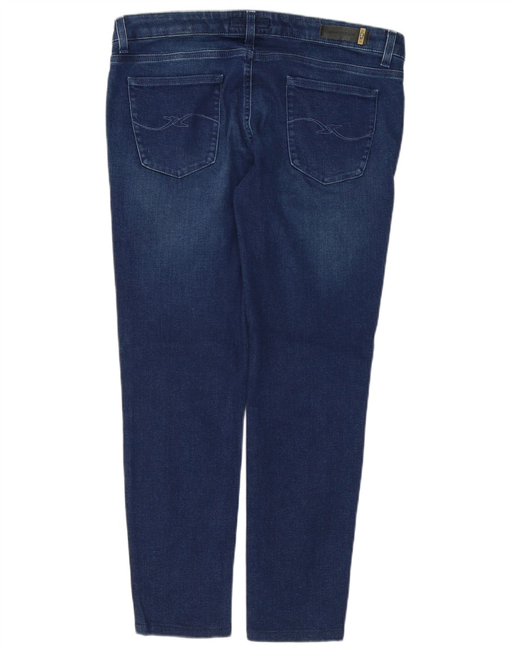 TRUSSARDI Damen Tapered Jeans W29 L28 Marineblau