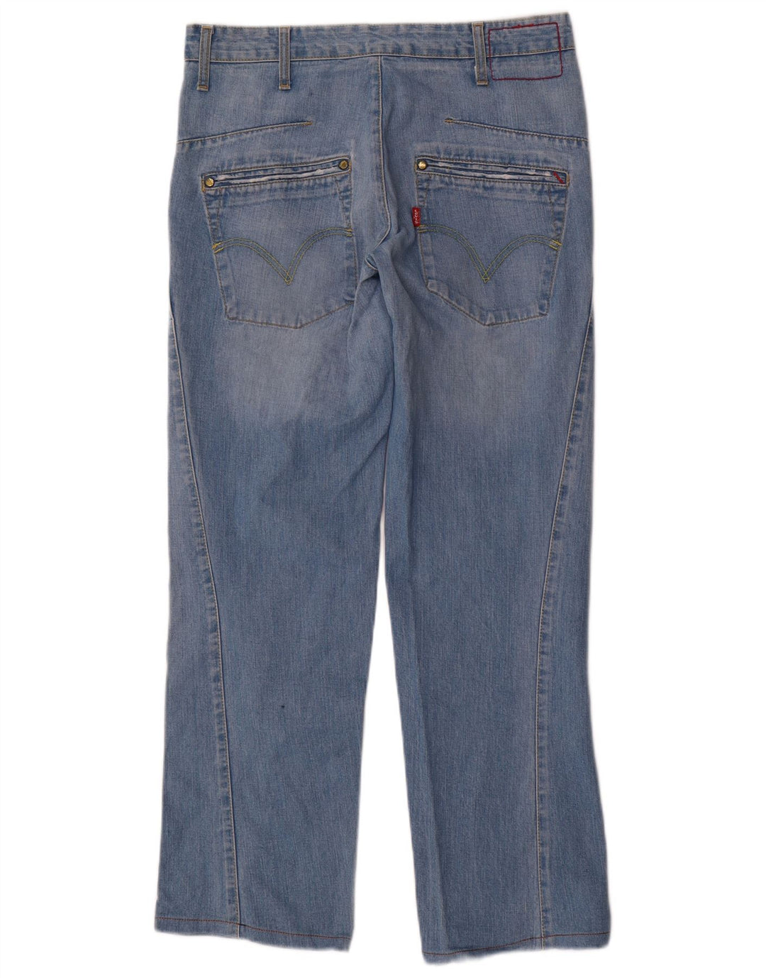 Levi's Damen Straight Jeans W31 L30 Blau