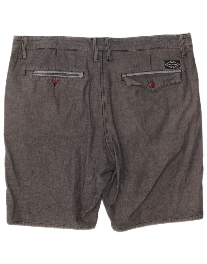 Billabong Herren Chinoshorts W36 Große graue Baumwolle