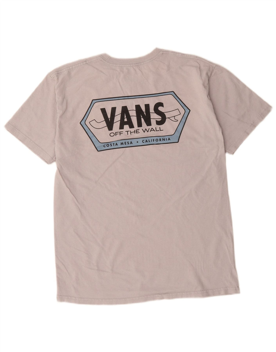 Vans Herren-T-Shirt mit Grafik, mittelgraue Baumwolle