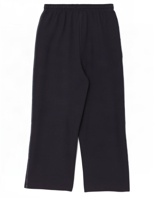 Champion Damen-Trainingshose mit weitem Bein, UK 14, Größe L, Marineblau, Baumwolle