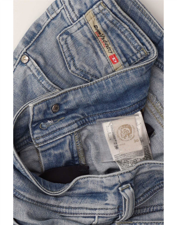 Diesel Damen Slim Jeans W30 L34 Blaue Baumwolle
