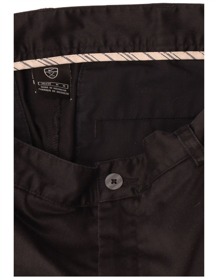 Nike Herren Pegged Chino Hose W34 L34 Marineblau