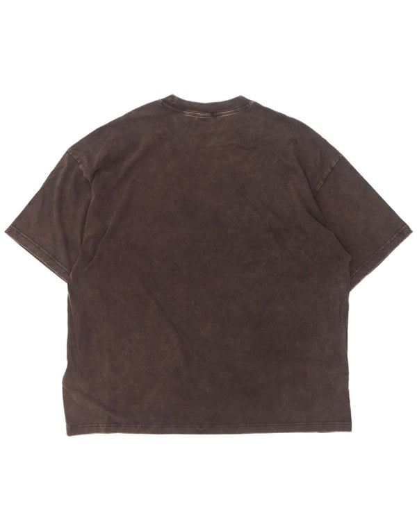 Champion Herren T-Shirt Top 2XL Schwarz Baumwolle