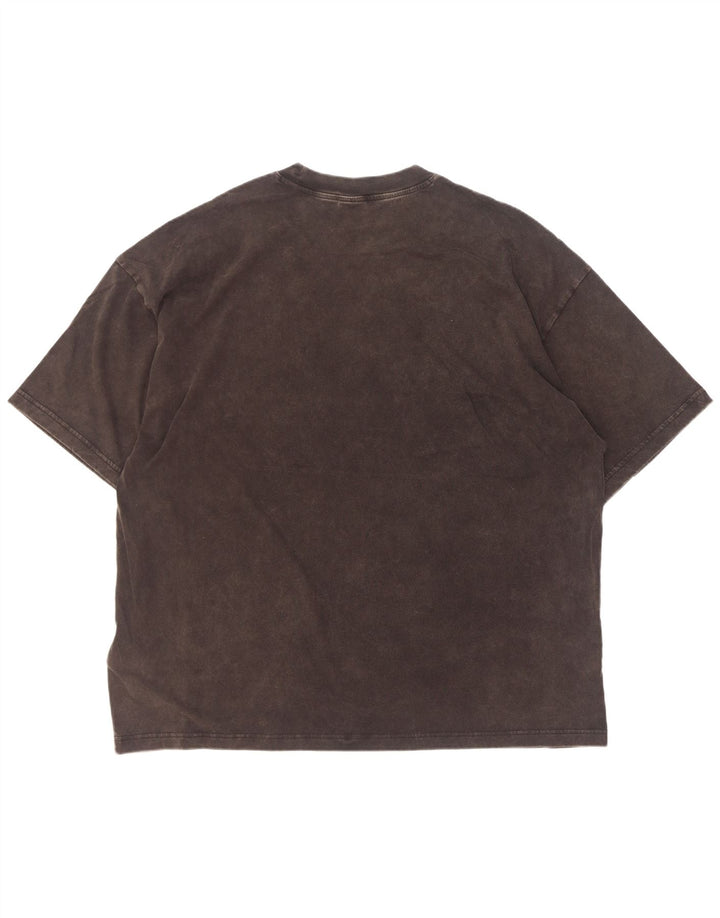 Champion Herren T-Shirt Top 2XL Schwarz Baumwolle
