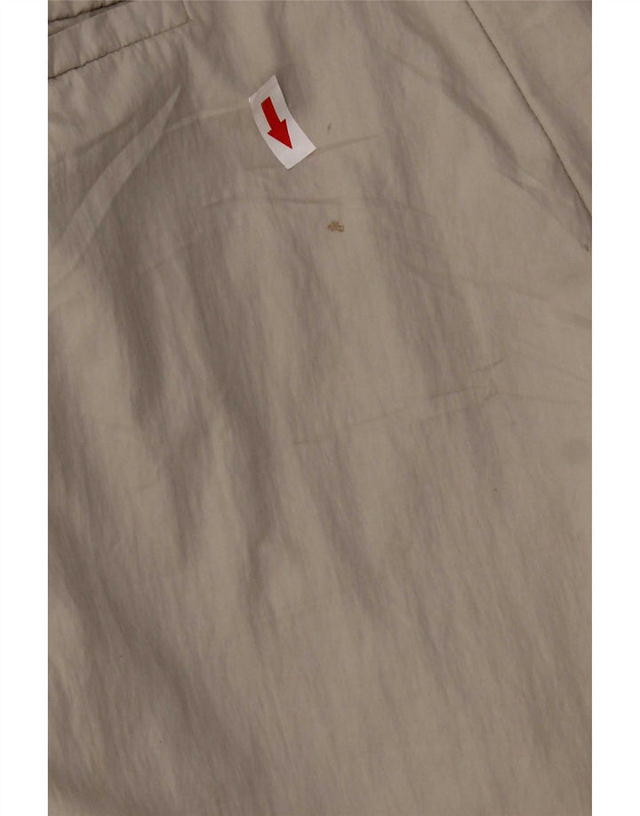 Zara Damen Joggers Cargohose XS W24 L29 Grau Polyester
