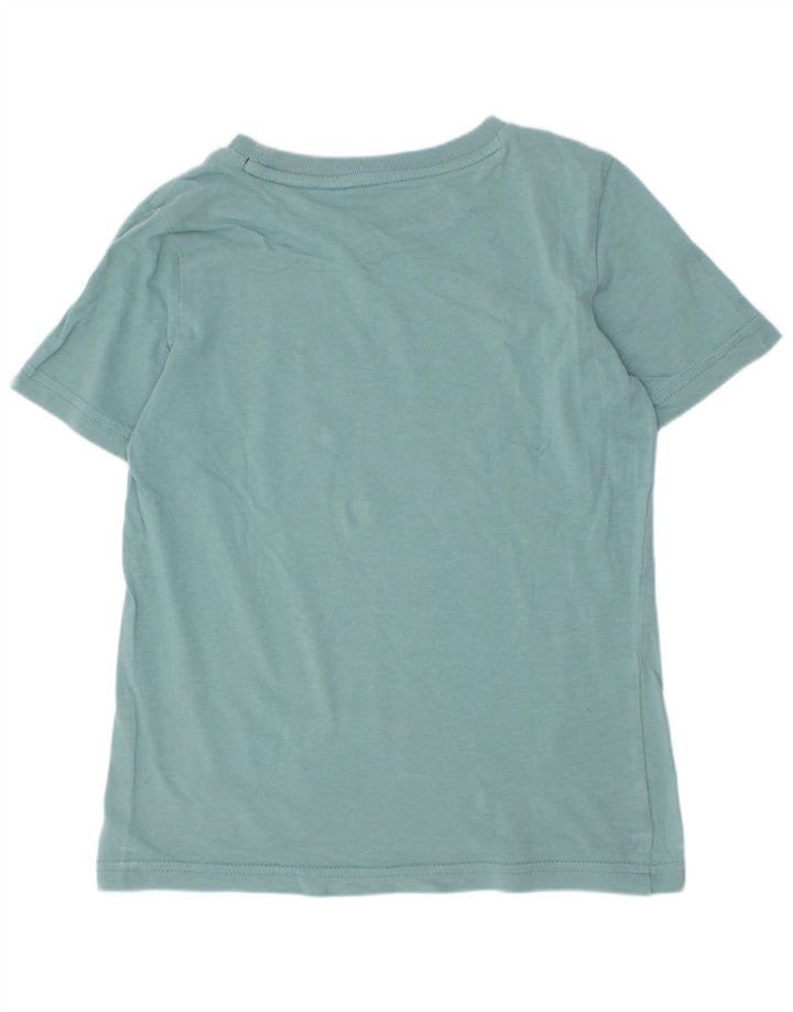 Puma Jungen T-Shirt mit Grafik, 7–8 Jahre, Blau