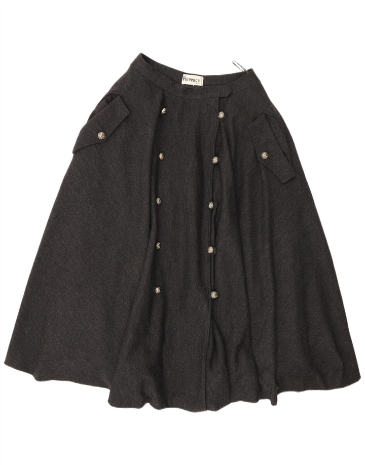 Florence Damen ausgestellter Rock mit hoher Taille, W26, klein, Grau