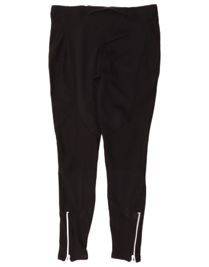 Nike Damen Leggings US 8/10 Mittelschwarzes Polyester