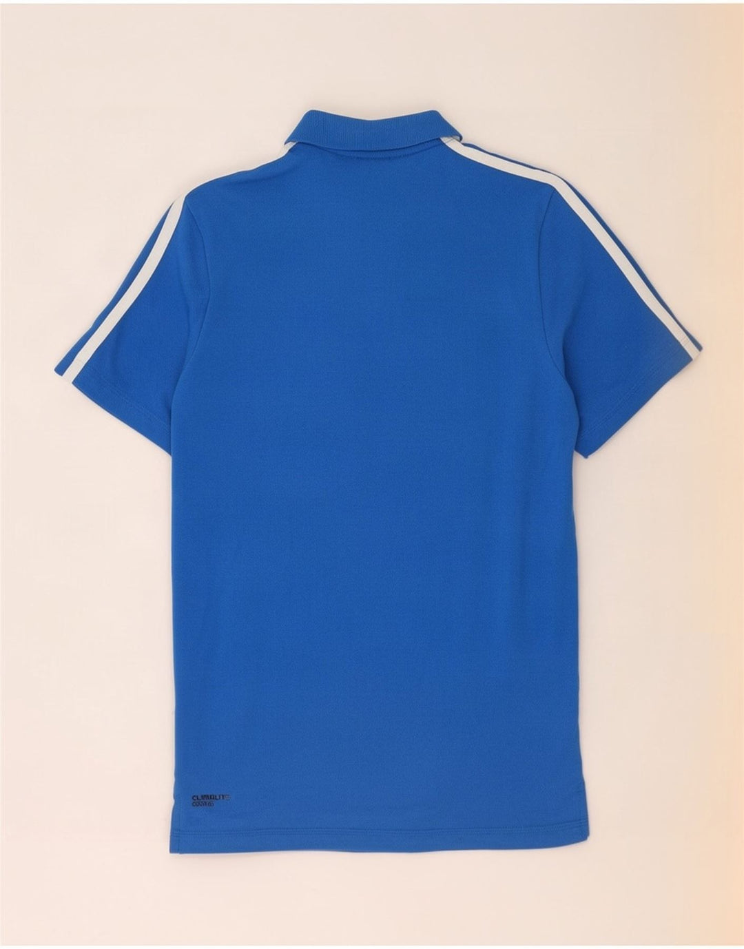 Adidas Herren Climalite Poloshirt Kleine blaue Baumwolle