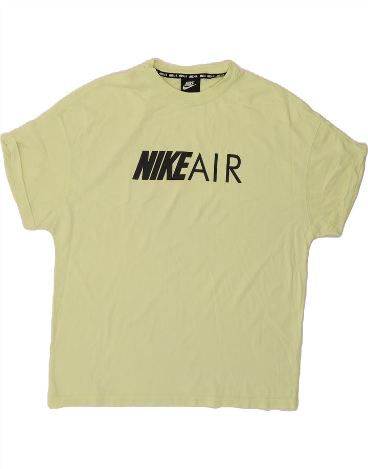 NIKE Mens Graphic T-Shirt Top Medium Green Cotton Vintage Nike and Second-Hand Nike from Messina Hembry 