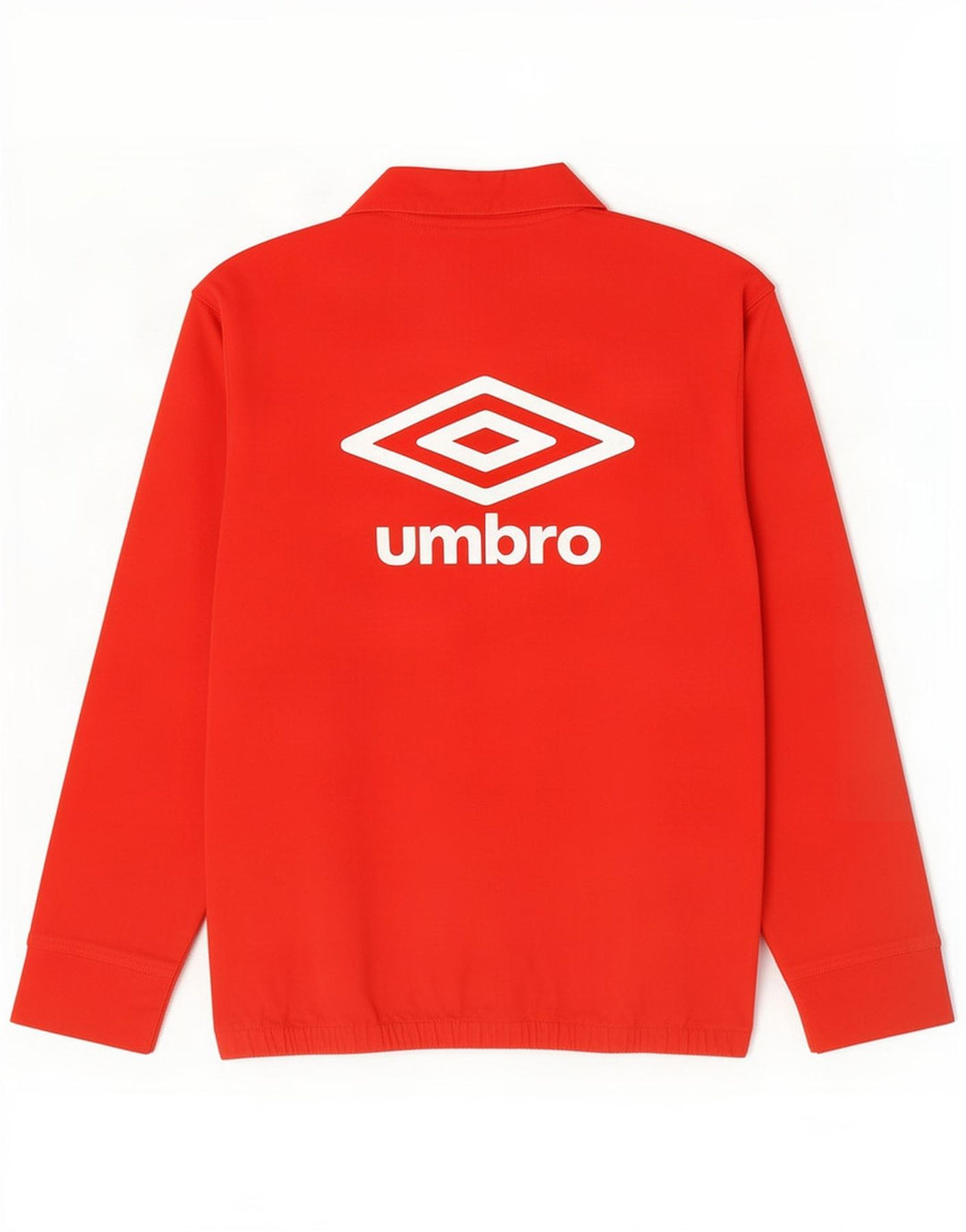 Umbro Herren Graphic Pullover Trainingsanzug Top Jacke Große rote Baumwolle