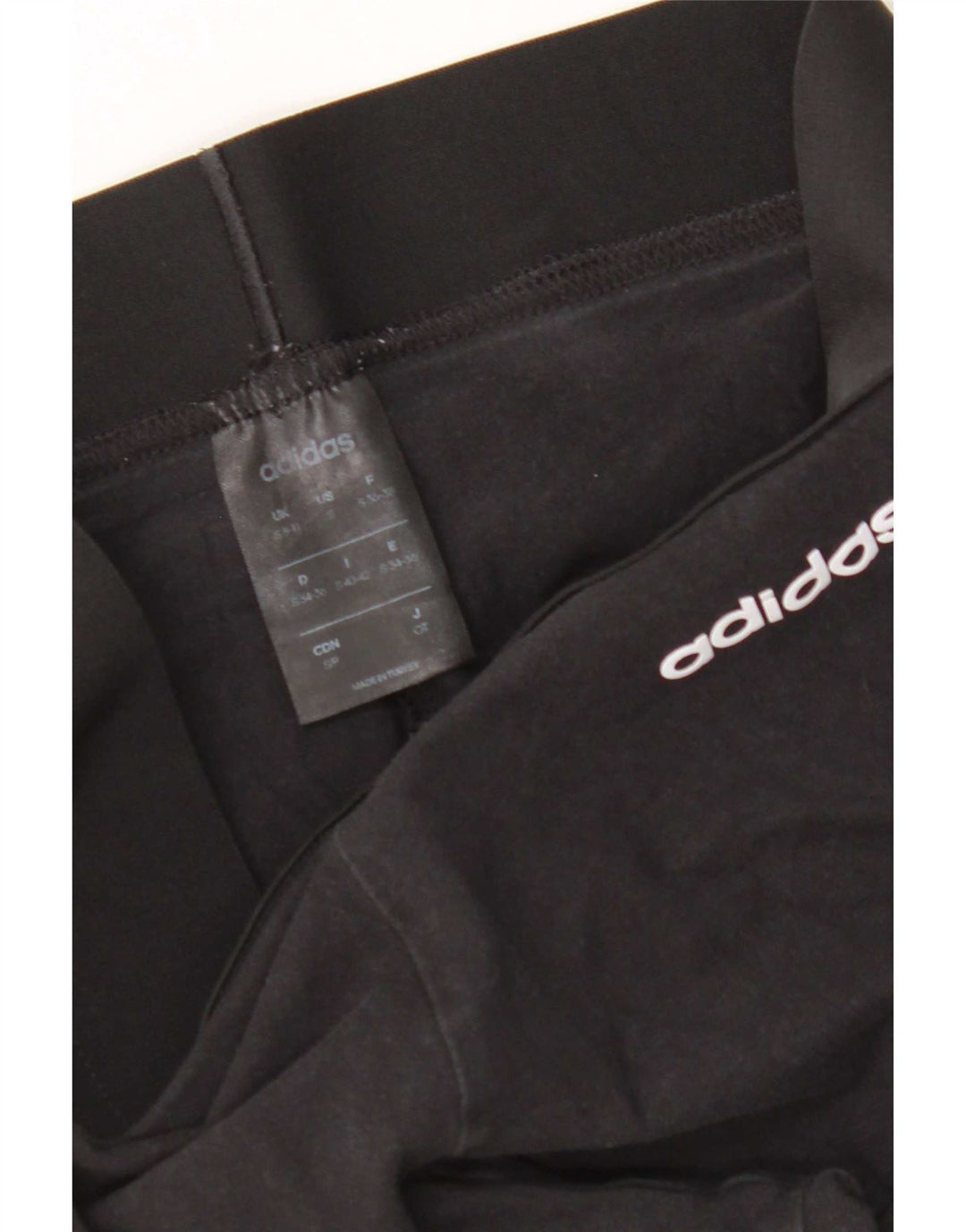 Adidas Damen Leggings UK 8/10 Small Schwarz