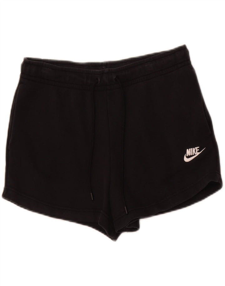 NIKE Womens Sport Shorts UK 10 Small  Black Cotton Vintage Nike and Second-Hand Nike from Messina Hembry 