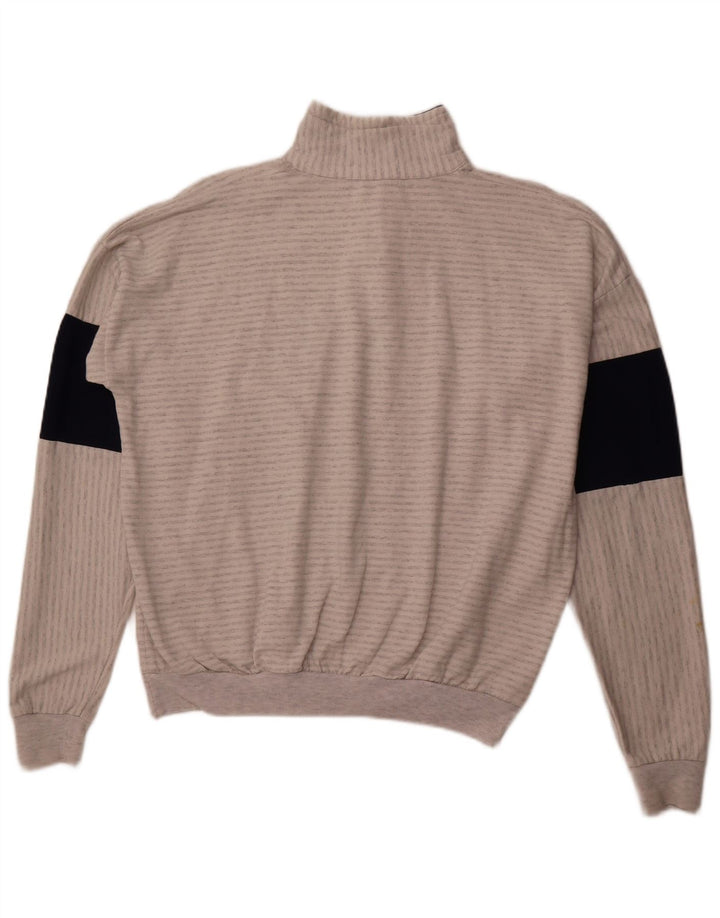 MAGIC Herren-Sweatshirt mit Grafik San Francisco, groß, grau gestreift