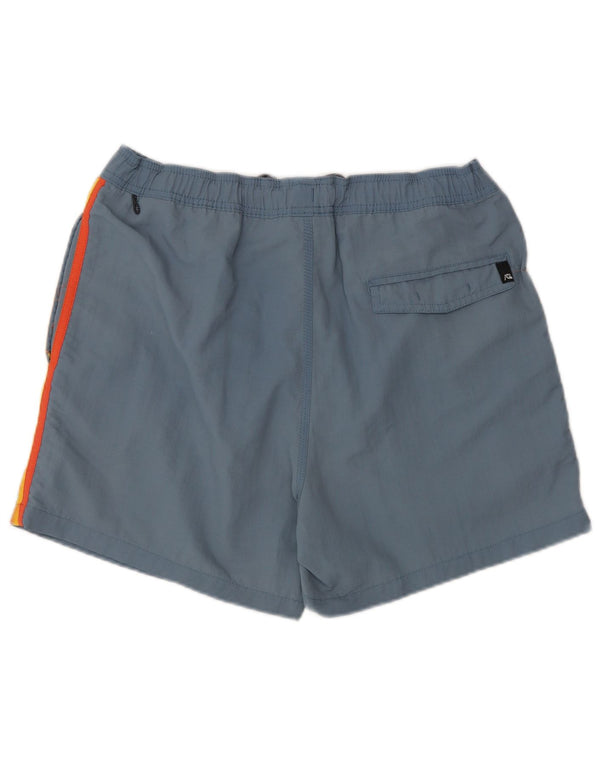 QUIKSILVER Herren-Sportshorts, groß, blau gestreift, Polyamid
