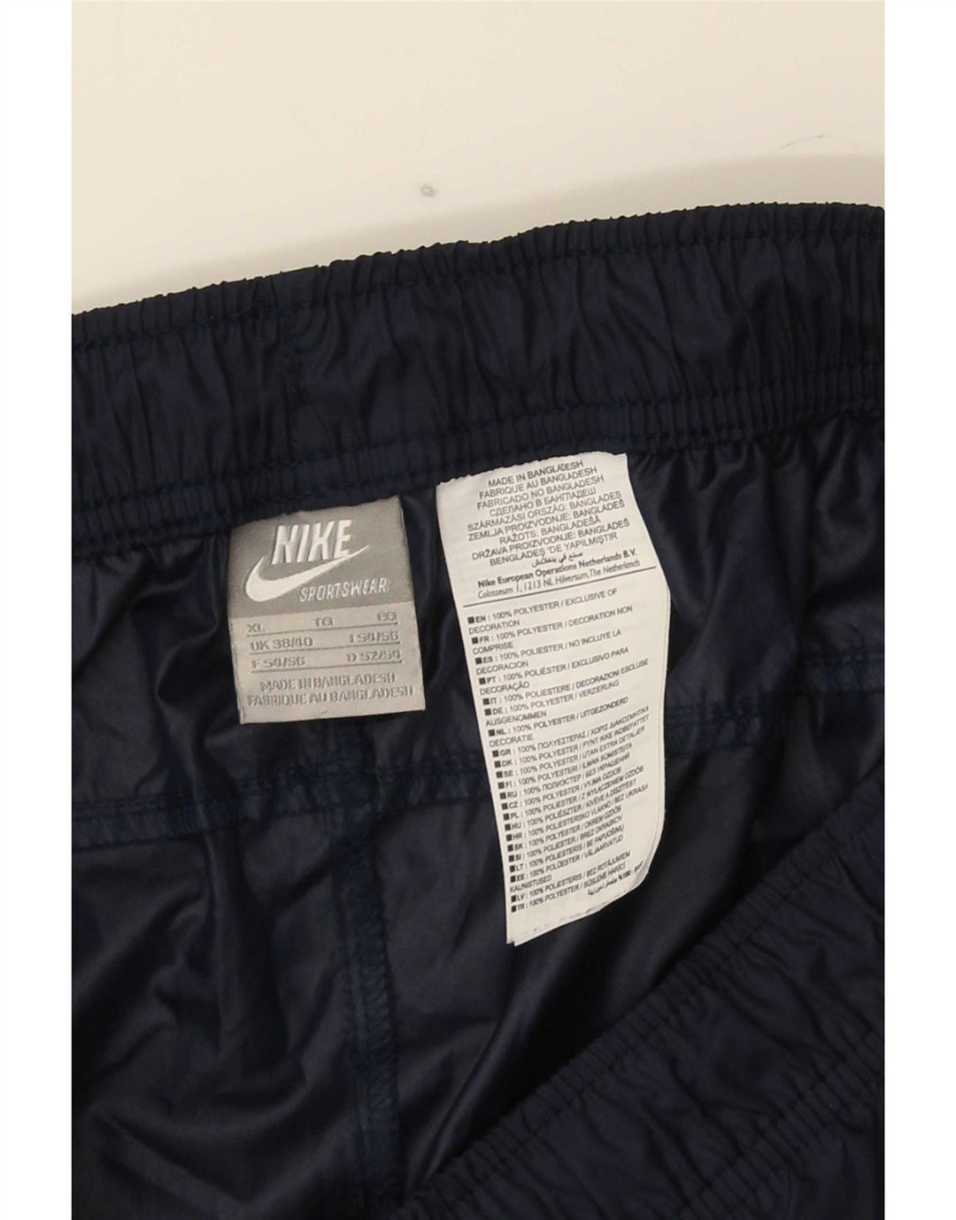 Nike Herren Sportshorts XL Marineblau Polyester