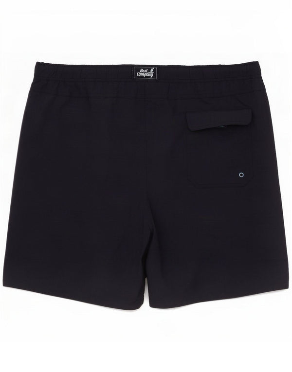 Best Company Mens Swimming Shorts Large Navy Blue Nylon