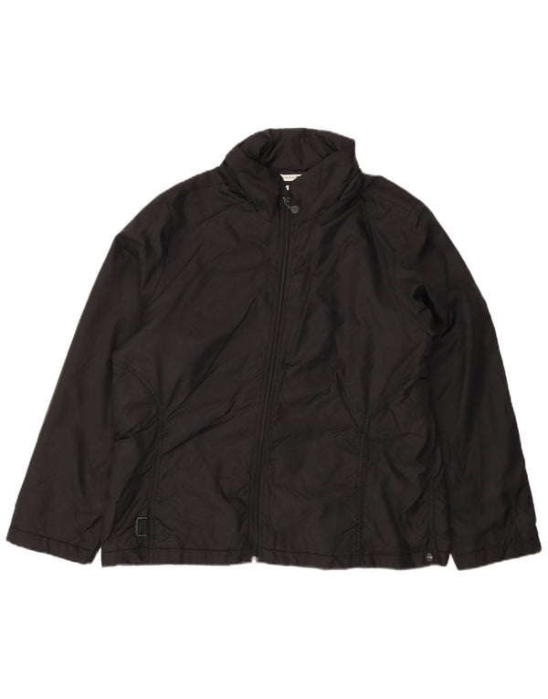 Tommy Hilfiger Damen Windjacke UK 18 XL Schwarz Nylon