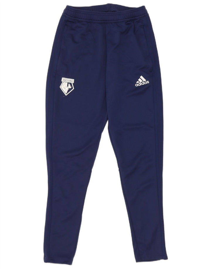 Adidas Herren Watford F.C. Trainingshose Small aus marineblauem Polyester