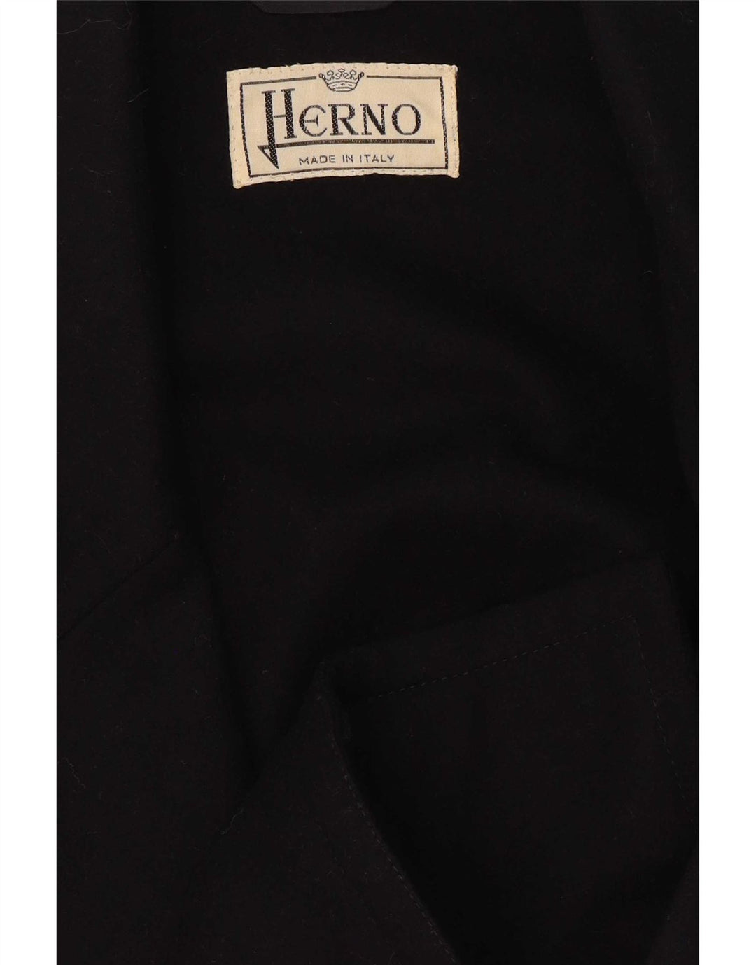 Herno Damen-Blazerjacke mit 2 Knöpfen, IT 44, mittelmarineblaue Wolle