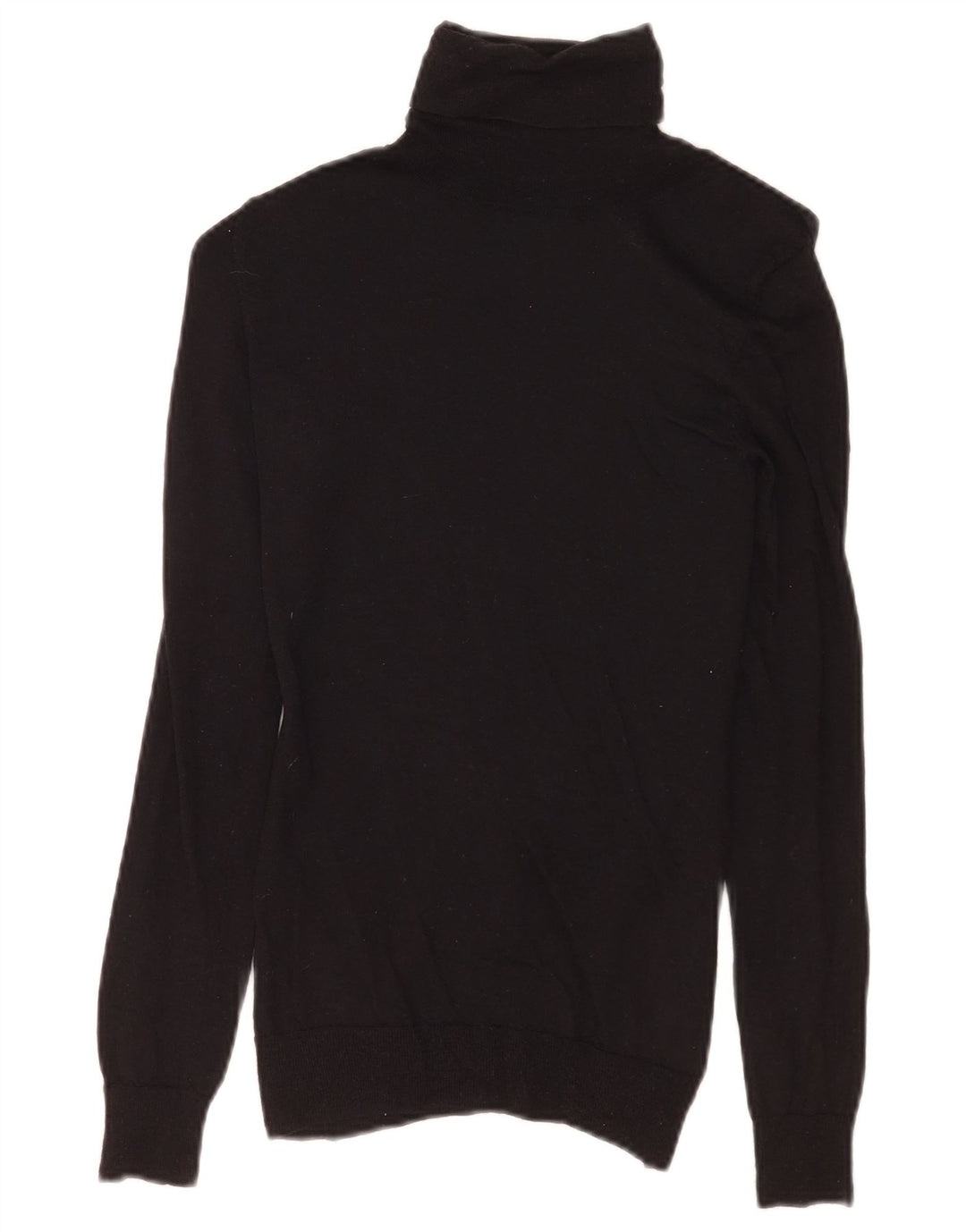 Massimo Dutti Rollkragenpullover für Damen, Gr. 8, Schwarz