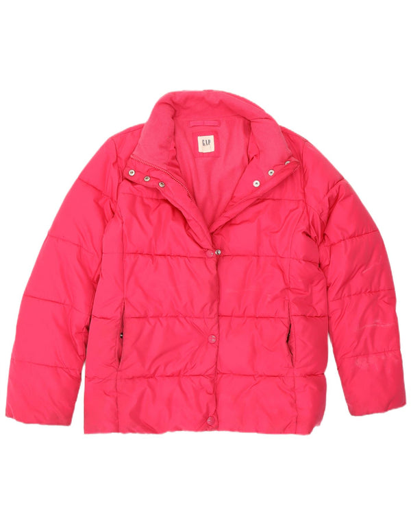 Gap Wattierte Jacke für Mädchen, 13–14 Jahre, 2XL, Rosa, Polyester